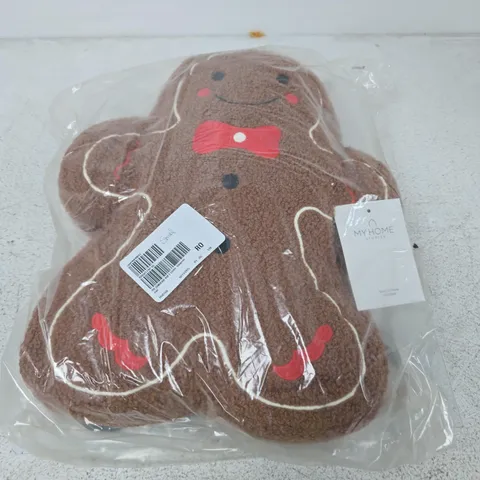 MY HOME STORIES GINGERBREAD SOFT CUSHION 