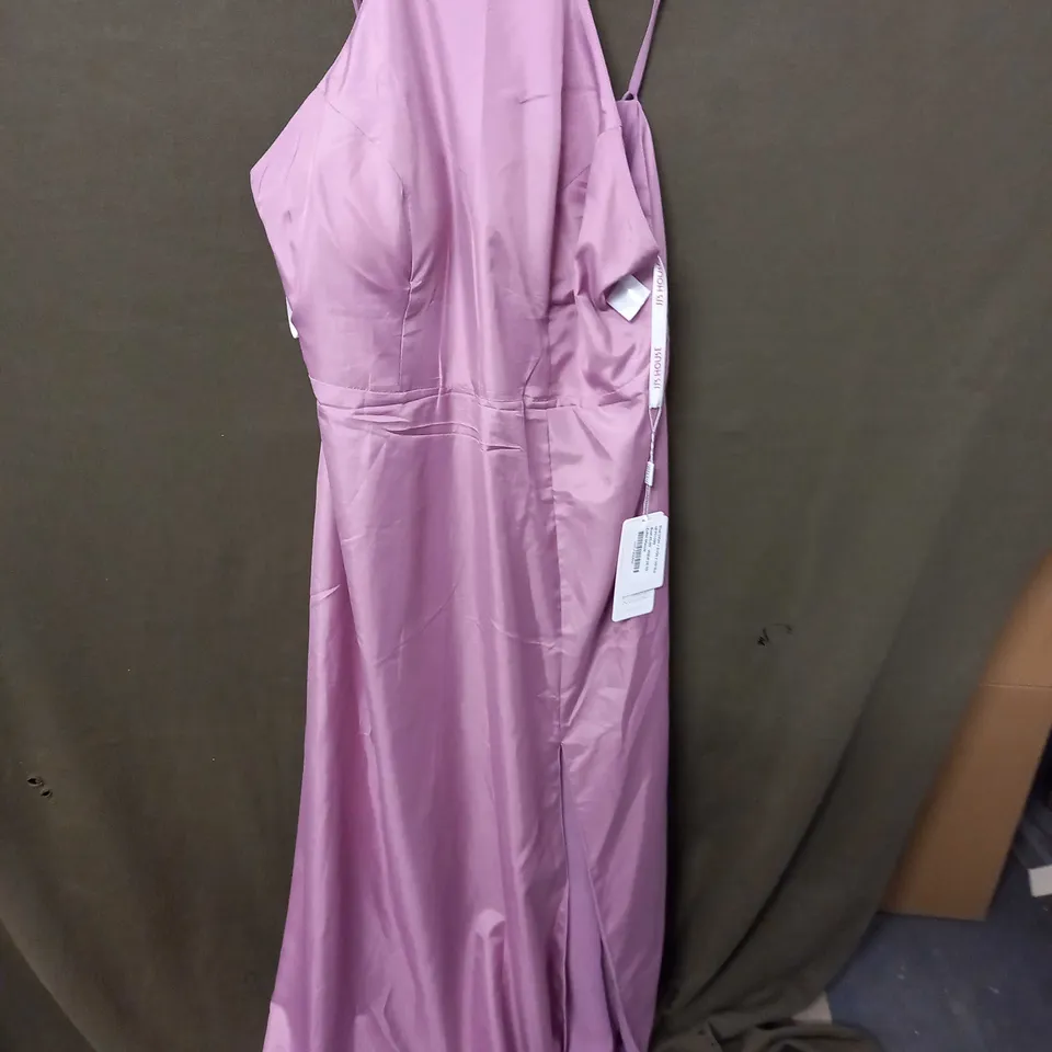 JJ'S HOUSE BACK ZIP IN MAUVE - UK 20
