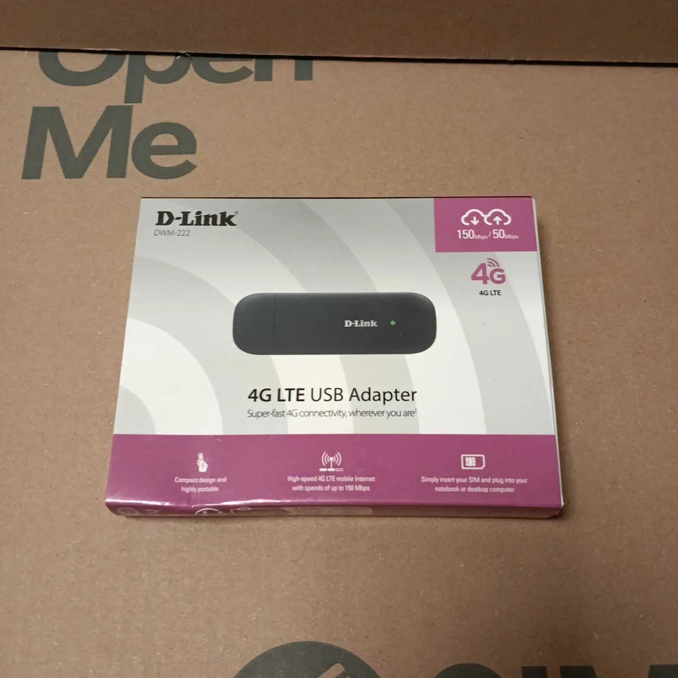 D-LINK DWM-222 4G LTE USB ADAPTER