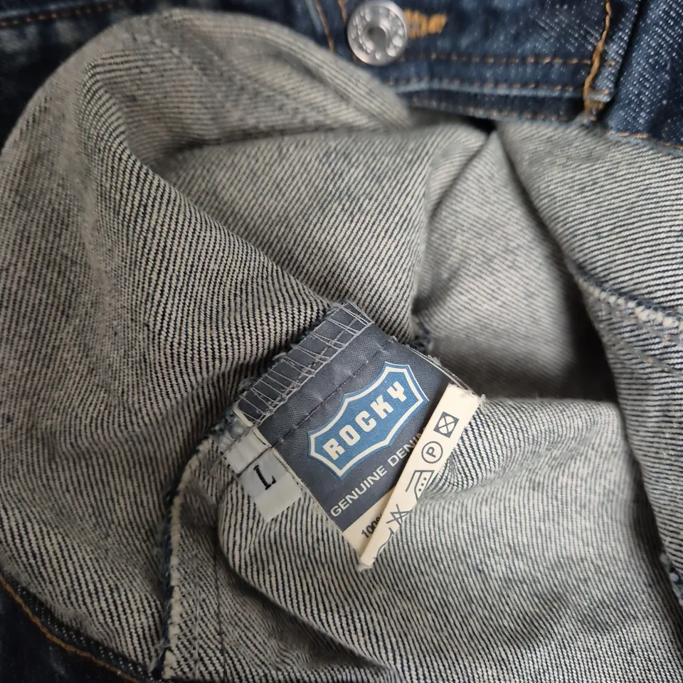 ROCKY GENUINE DENIM JACKET – UK SIZE L (MEN'S)