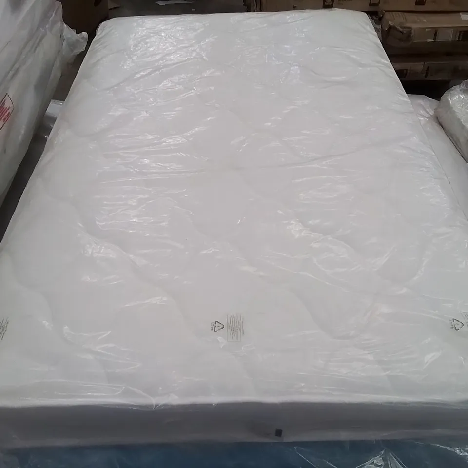 QUALITY BAGGED 120CM AIRSPRUNG MEMORY COMFORT SMALL DOUBLE MATTRESS 		 RRP £509