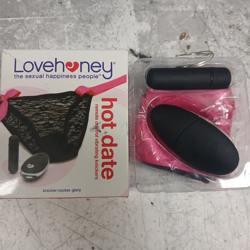 LOVEHONEY HOT DATE REMOTE CONTROL VIBRATING KNICKERS