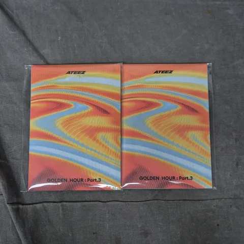 2 X ATEEZ GOLDEN HOUR PART 3 MINI 12TH ALBUMS 