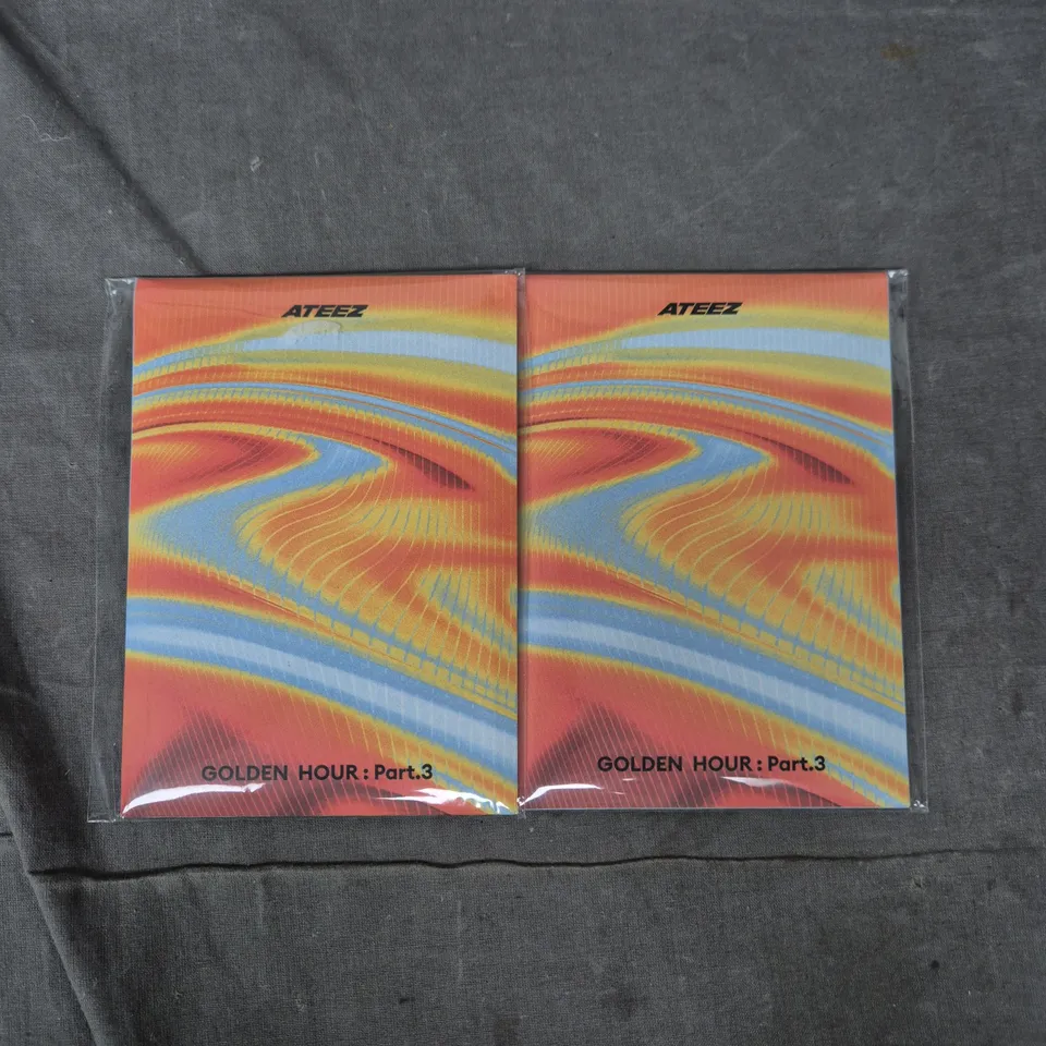 2 X ATEEZ GOLDEN HOUR PART 3 MINI 12TH ALBUMS 