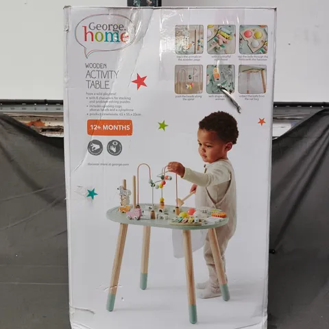 MULTI‑COLOURED ACTIVITY TABLE – EDUCATIONAL PLAY TOY FOR TODDLERS