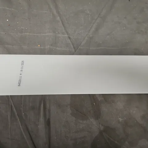 LOT OF 10 BLANK WHITE LICENSE PLATES