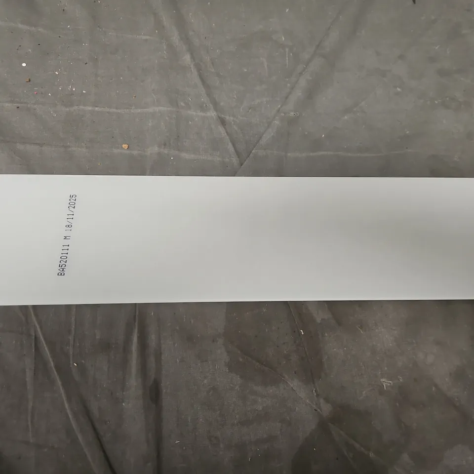 LOT OF 10 BLANK WHITE  LICENSE PLATES 