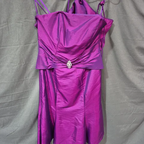 SACHA JAMES PURPLE EVENING DRESS – WOMEN'S FORMAL WEAR, SIZE 12