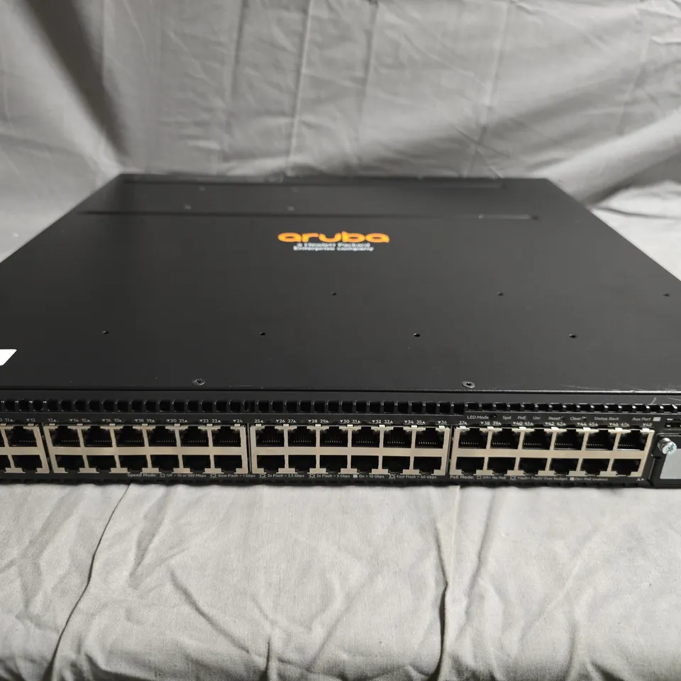 HPE ARUBA 3810M 48G POE+ 1-SLOT SWITCH (JL074A) – REFURBISHED/REMAN