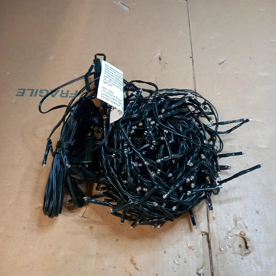 JOHN LEWIS GREEN LED WIRE LIGHTS 