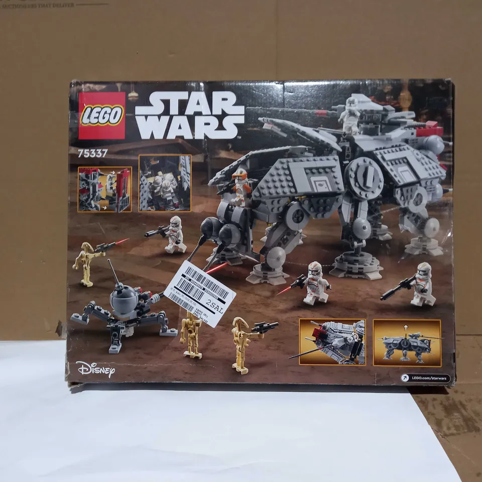 BOXED LEGO STAR WARS 75337 AT-TE WALKER