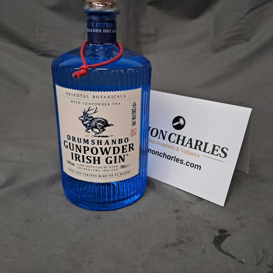 DRUMSHANBO GUNPOWDER IRISH GIN 70CL - COLLECTION ONLY 