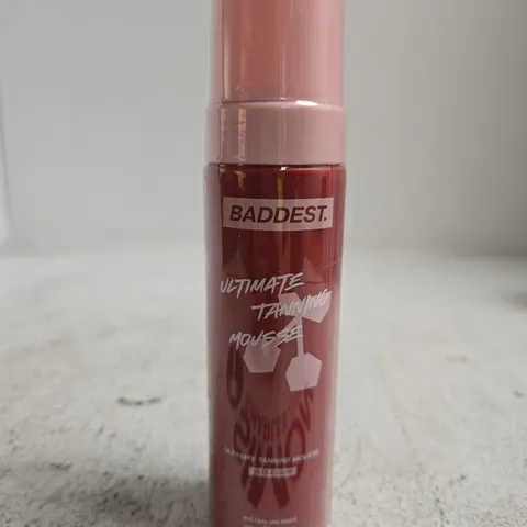 BADDEST ULTIMATE TANNING MOUSSE – SELF-TANNING COSMETIC, 200ML