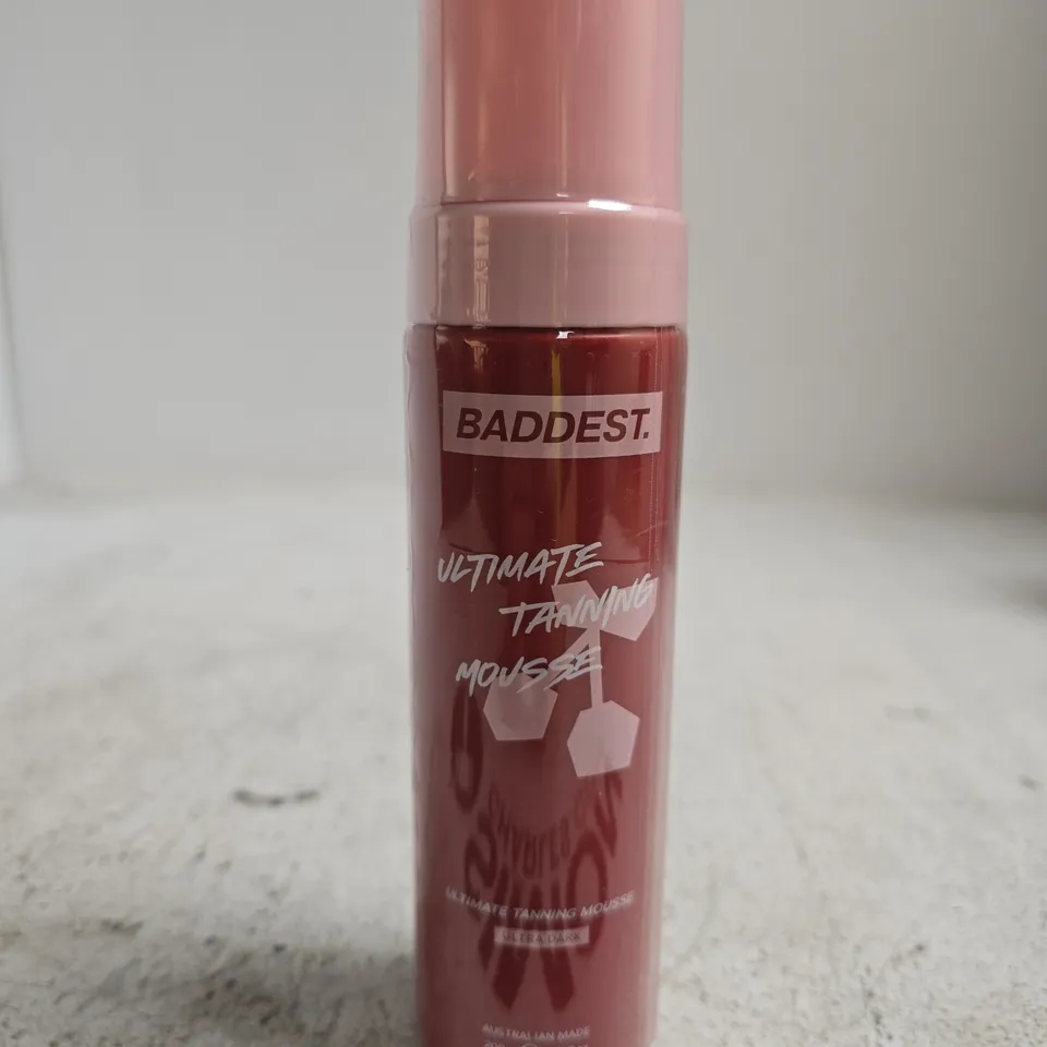 BADDEST ULTIMATE TANNING MOUSSE – SELF-TANNING COSMETIC, 200ML