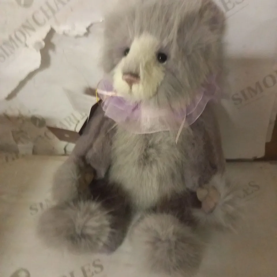 CHARLE BEARS 'PANDORA' 14" COLLECTIBLE PLUSH TEDDY BEAR