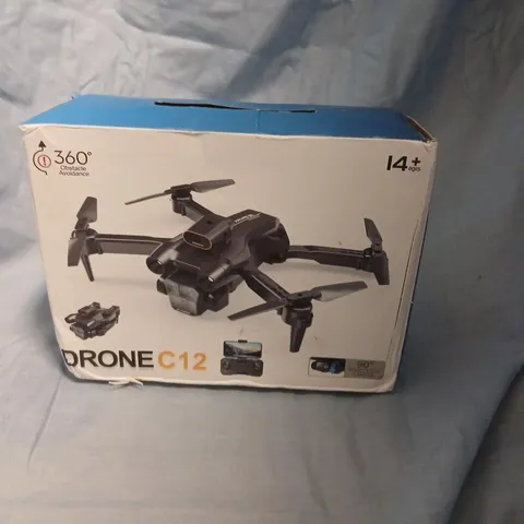 DRONE C12 QUAD-COPTER TOY DRONE – BOXED