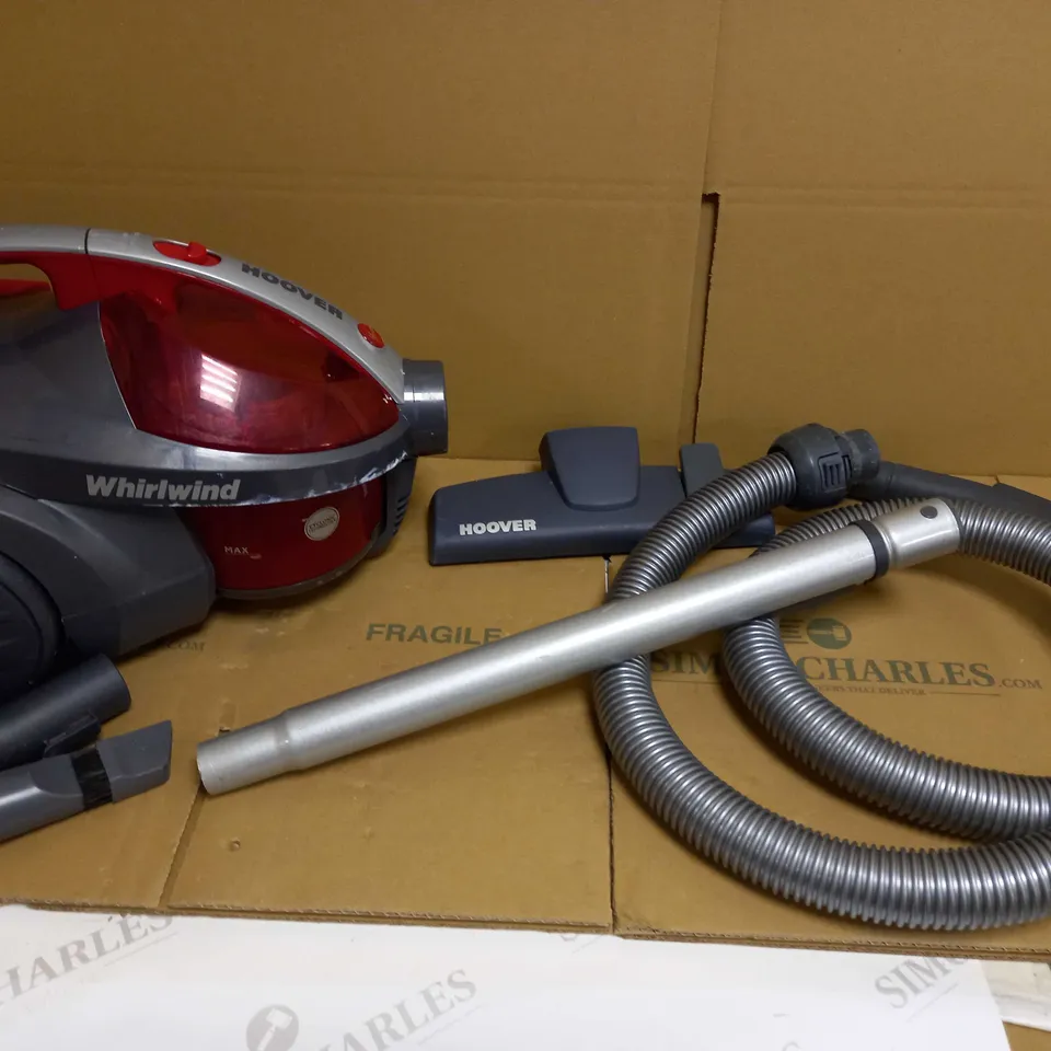 HOOVER WHIRLWIND CYLINDER VACUUM CLEANER