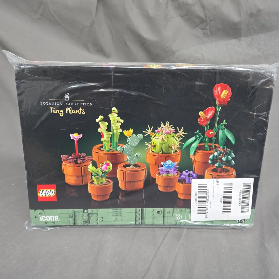 BOXED LEGO ICONS BOTANICALS TINY PLANTS 10329 RRP £44.99