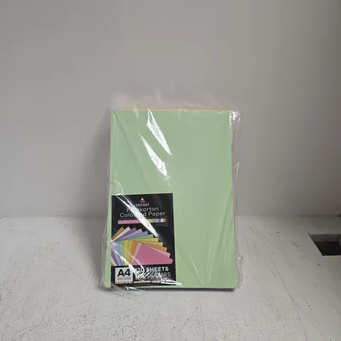 TRITART COLOURED PAPER A4 120 SHEETS 12 COLOURS