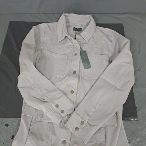 RUTH LANGSFORD TWILL UTILITY JACKET - 16
