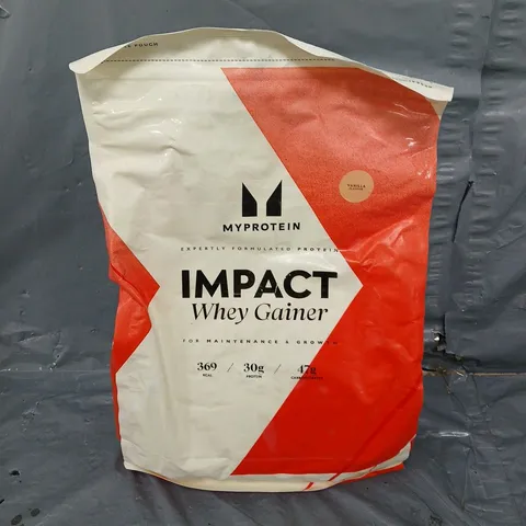 MYPROTEIN IMPACT WHEY GAINER VANILLA 2.5KG 