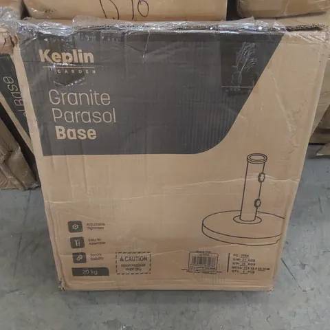 BOXED KEPLIN GRANITE PARASOL BASE