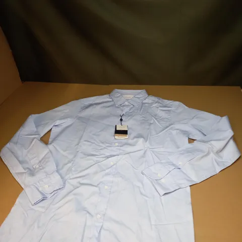 MENS MASSIMO DUTTI PINSTRIPPED SHIRT SIZE M