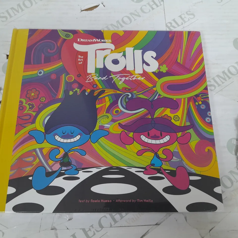 SEALED DREAMWORKS THE ART OF TROLLS BAND TOGETHER