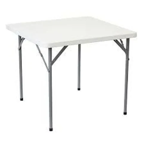 OYPLA 2FT 10IN 88CM FOLDING HEAVY DUTY OUTDOOR TRESTLE PARTY GARDEN TABLE BOXED