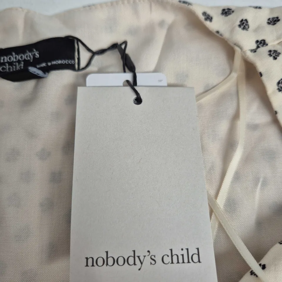 NOBODY'S CHILD AVERY MIDI DRESS – CREAM, UK14