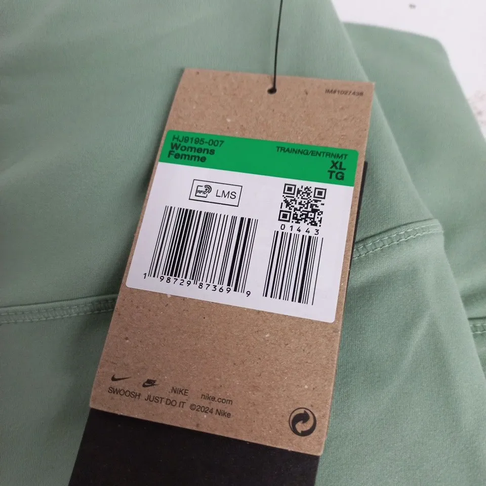 NIKE WOMEN'S TRAINING LEGGINGS – HIGH RISE, GREEN (XL)