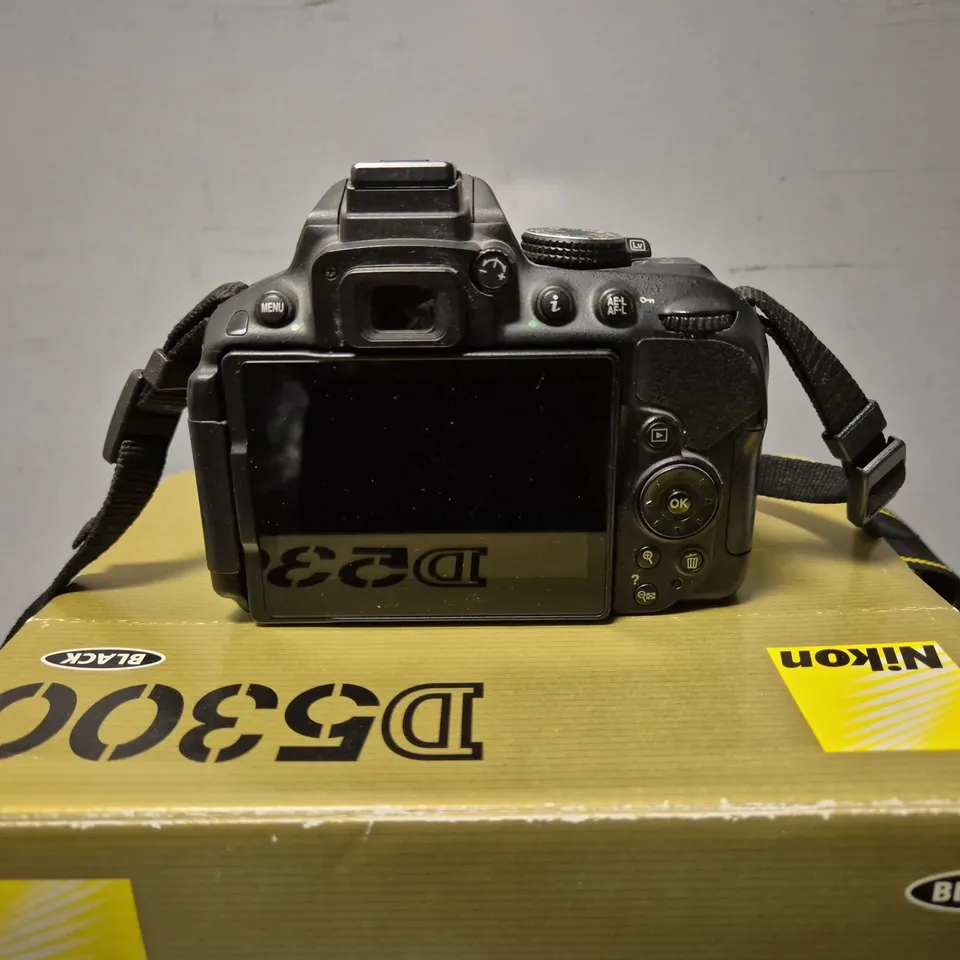 BOXED NIKON D5300 DSLR CAMERA - BODY ONLY