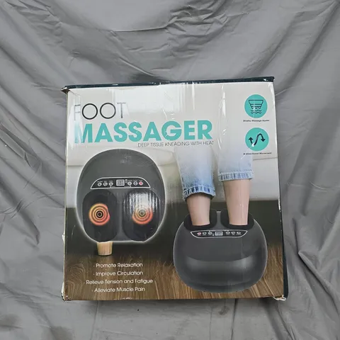 FOOT MASSAGER – DEEP TISSUE KNEADING WITH HEAT (BOXED)