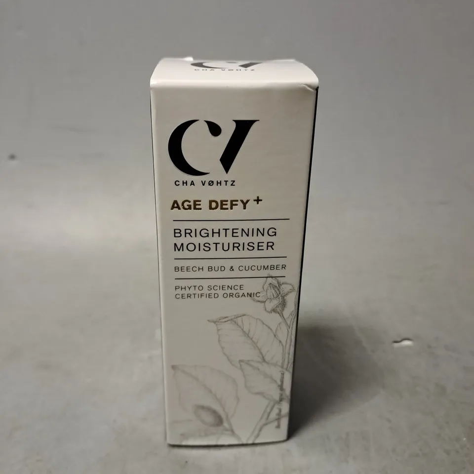 CHA VOHTZ AGE DEFY+ BRIGHTENING MOISTURISER