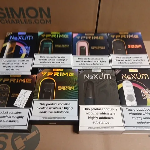 APPROXIMATELY 15 ASSORTED E-CIGARETTE PRODUCTS TO INCLUDE - OXVA 