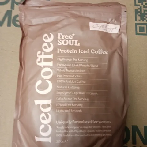 FREE SOUL PROTEIN ICED COFFEE – 500 G