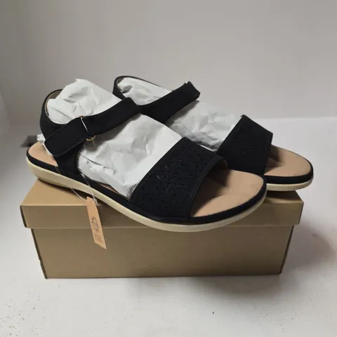 JO & JOE FLORENCE BLACK SANDALS β UK SIZE 7