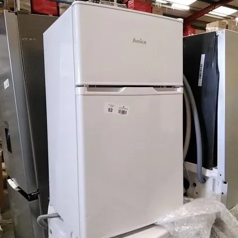 DESIGNER AMICA 48CM UNDER COUNTER FREESTANDING FRIDGE FREEZER WHITE FD174