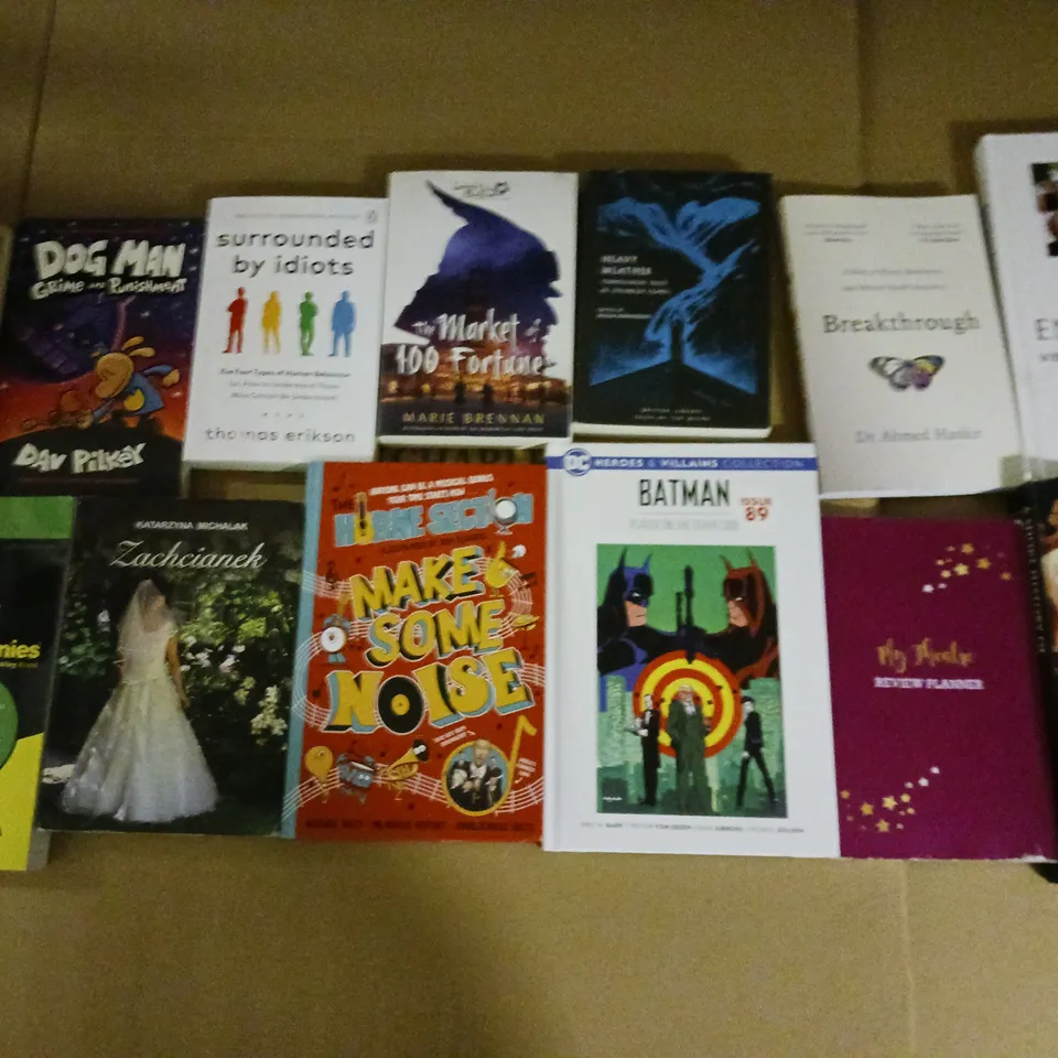 CAGE OF APPROXIMATELY 200 ASSORTED BOOKS FROM VARIOUS AUTHORS - COLLECTION ONLY	