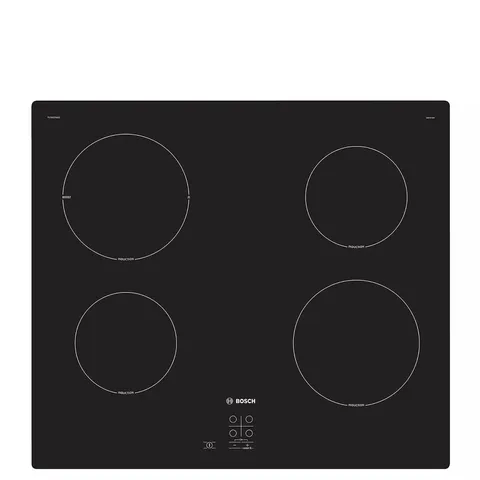 BOXED BOSCH SERIES 2 PUG61RAA5B 60CM INTEGRATED INDUCTION HOB, TOUCH CONTROL, 4 ZONES - BLACK - COLLECTION ONLY