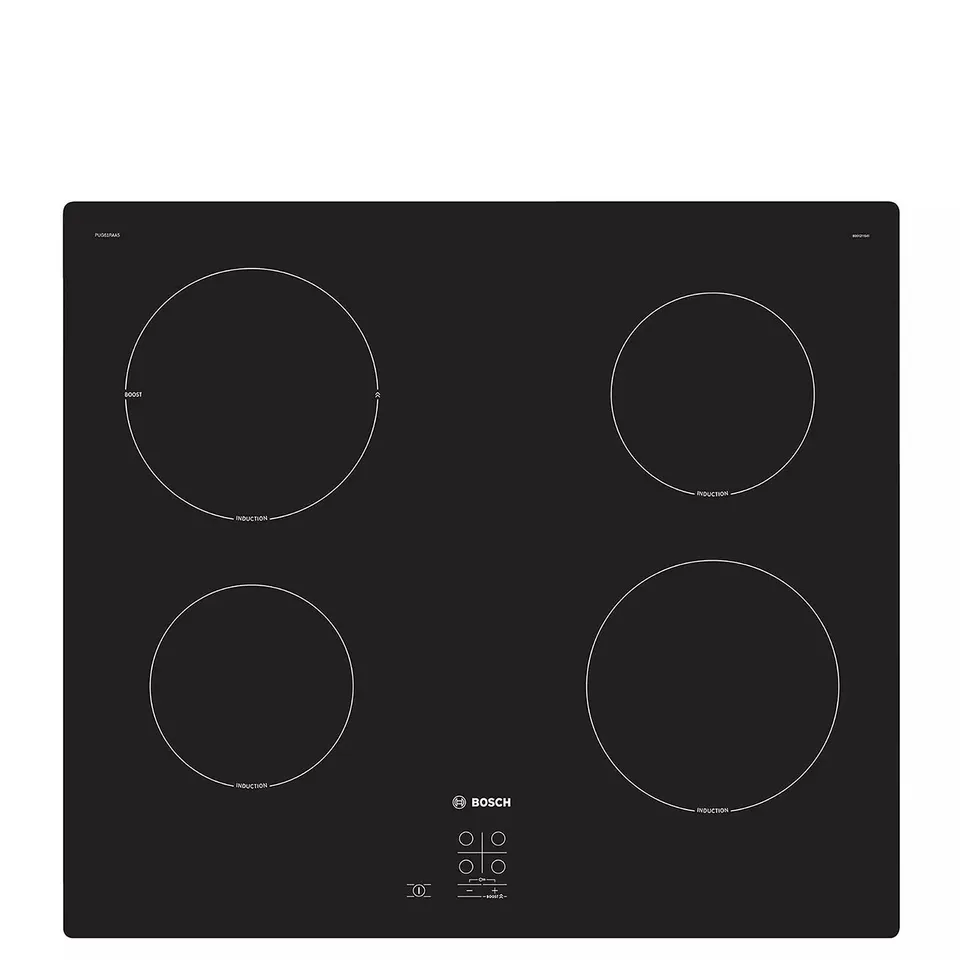 BOXED BOSCH SERIES 2 PUG61RAA5B 60CM INTEGRATED INDUCTION HOB, TOUCH CONTROL, 4 ZONES - BLACK - COLLECTION ONLY