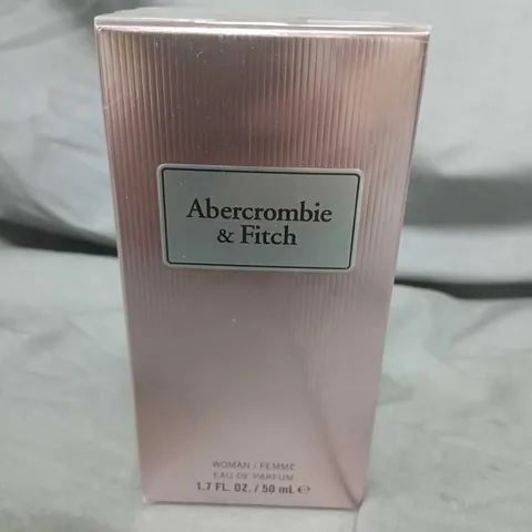 BOXED AND SEALED ABERCROMBIE AND FITCH WOMAN EAU DE PARFUM 50ML
