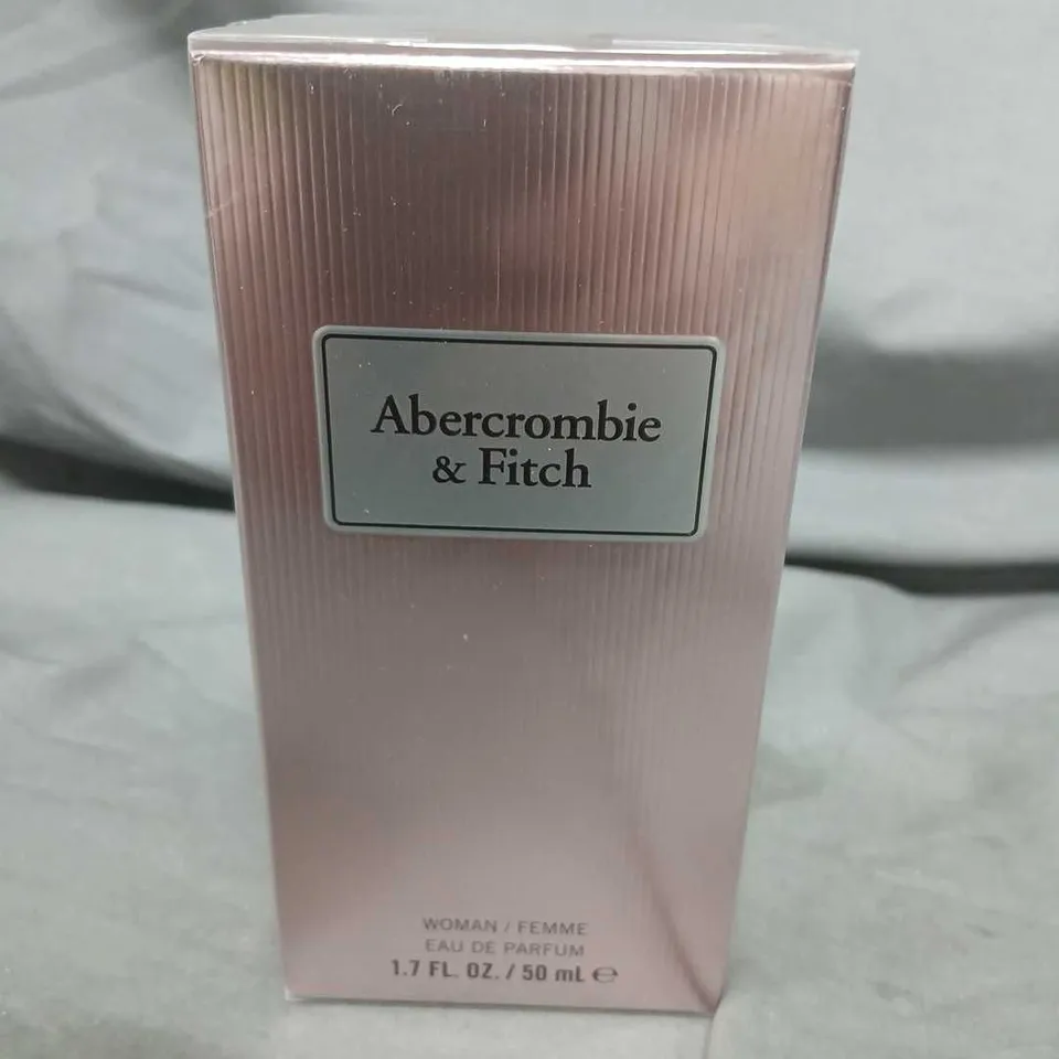 BOXED AND SEALED ABERCROMBIE AND FITCH WOMAN EAU DE PARFUM 50ML