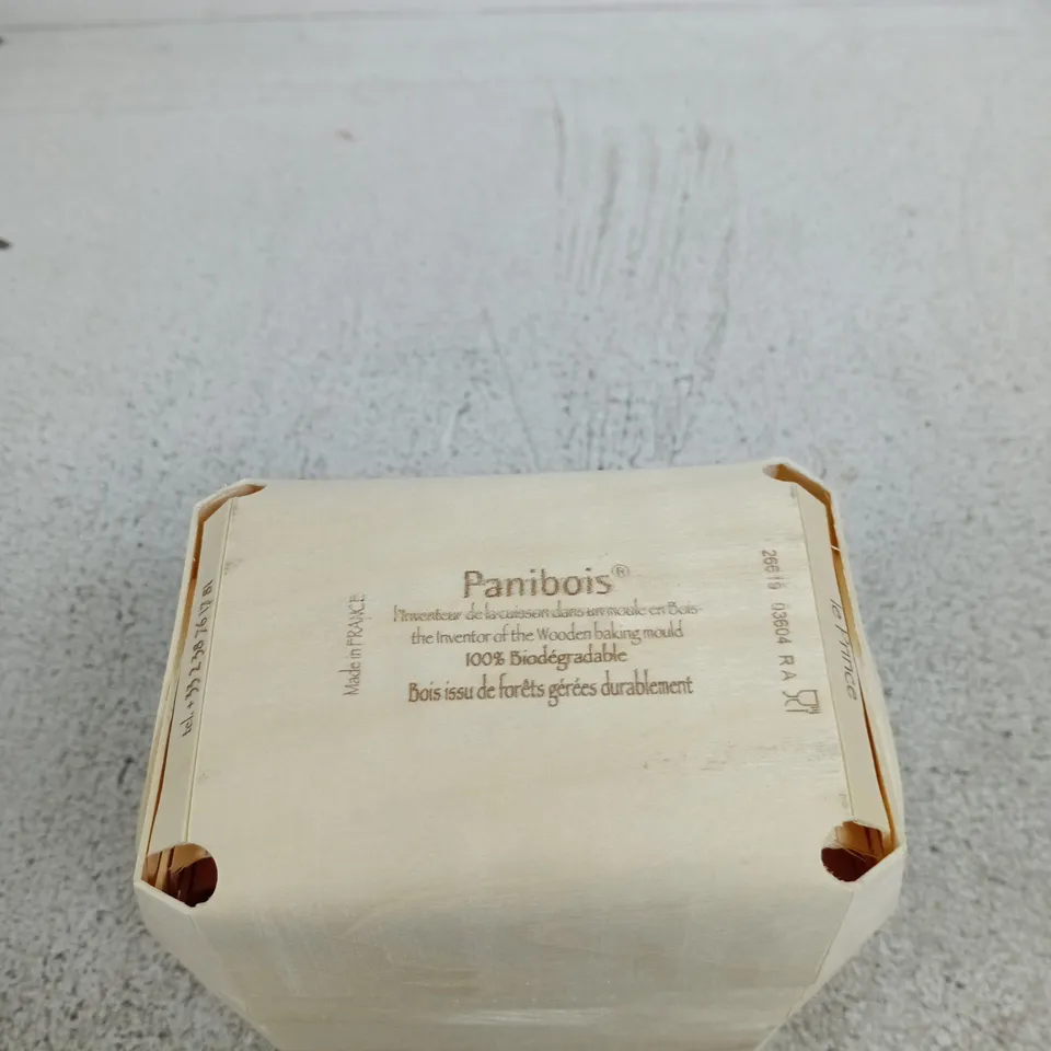 PANIBOIS BIODEGRADABLE BAKING MOULDS – 2 SIZES (BIG & SMALL), MADE IN FRANCE
