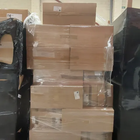 PALLET CONTAINING A LARGE ASSORTMENT OF BATHROOM FURNITURE PARTS INCLUDING: CALYPSO BASE UNITS ECT