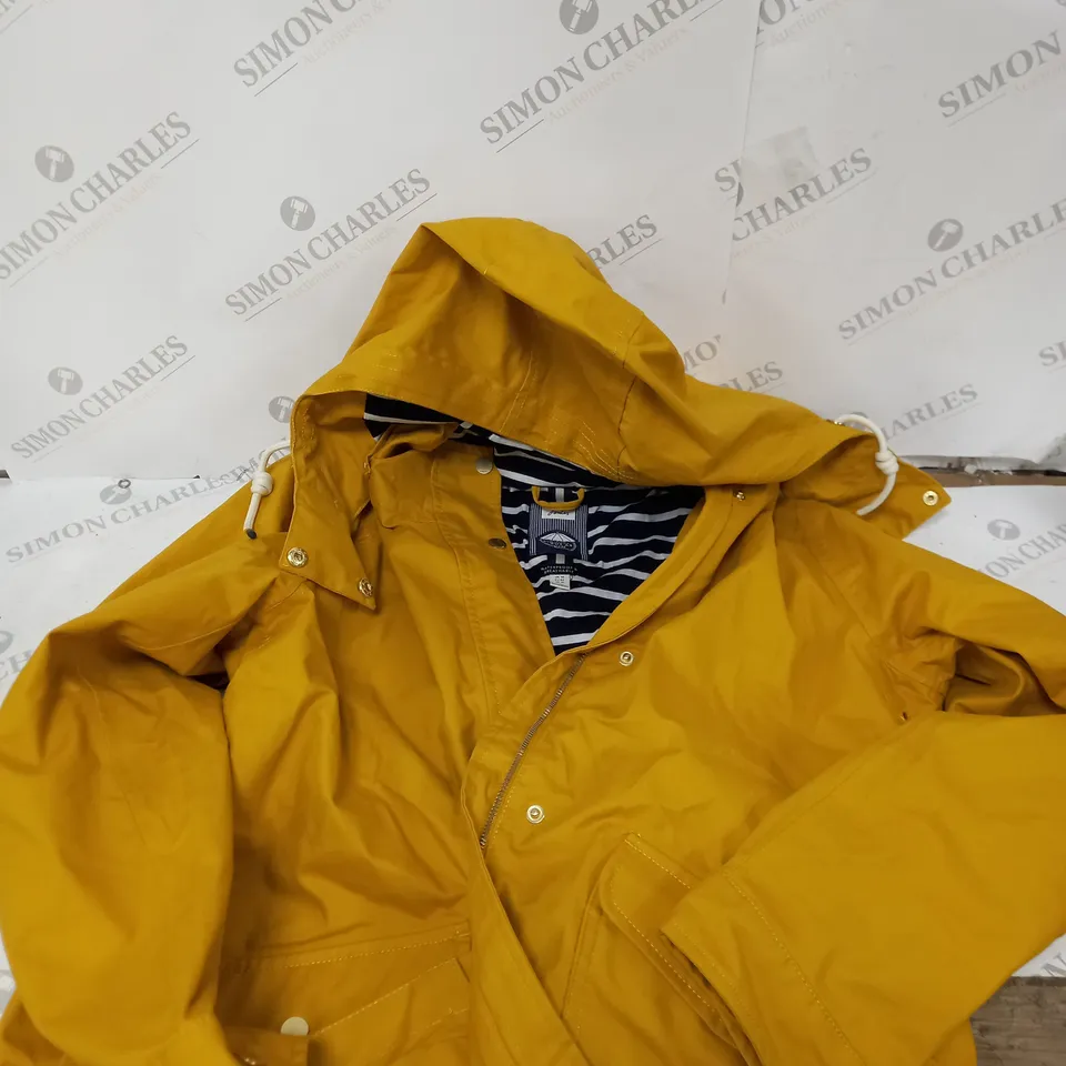 JOULES COAST COASTAL WATERPROOF COAT - SIZE UK 14