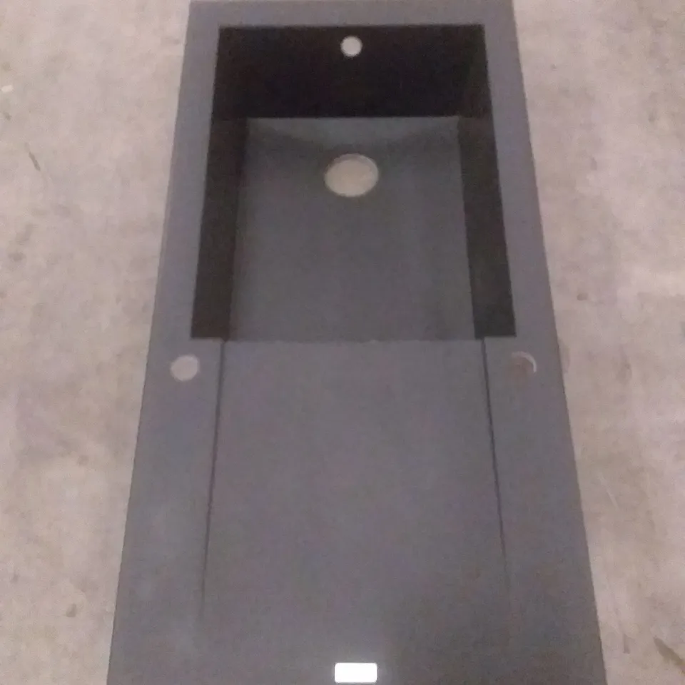 BOXED 1 BOWL AND DRAINER SINK - DARK GREY 98 X 50CM