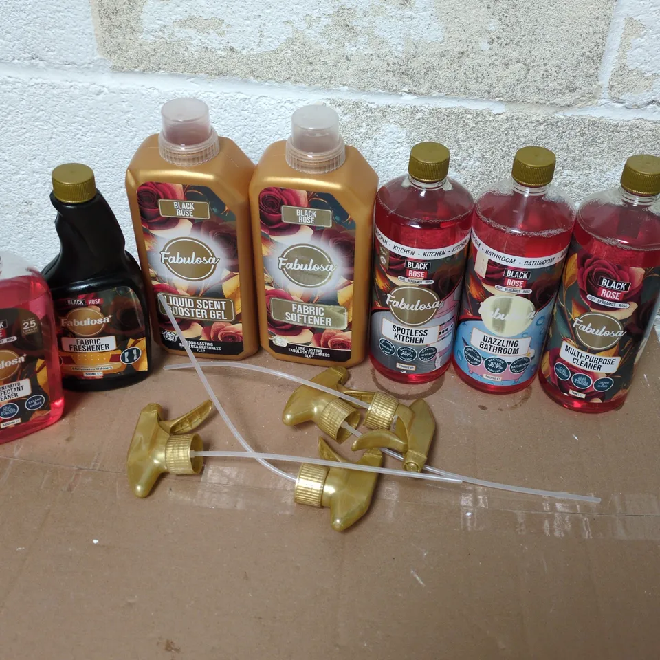 FABULOSA BLACK ROSE CLEANING PRODUCTS BUNDLE