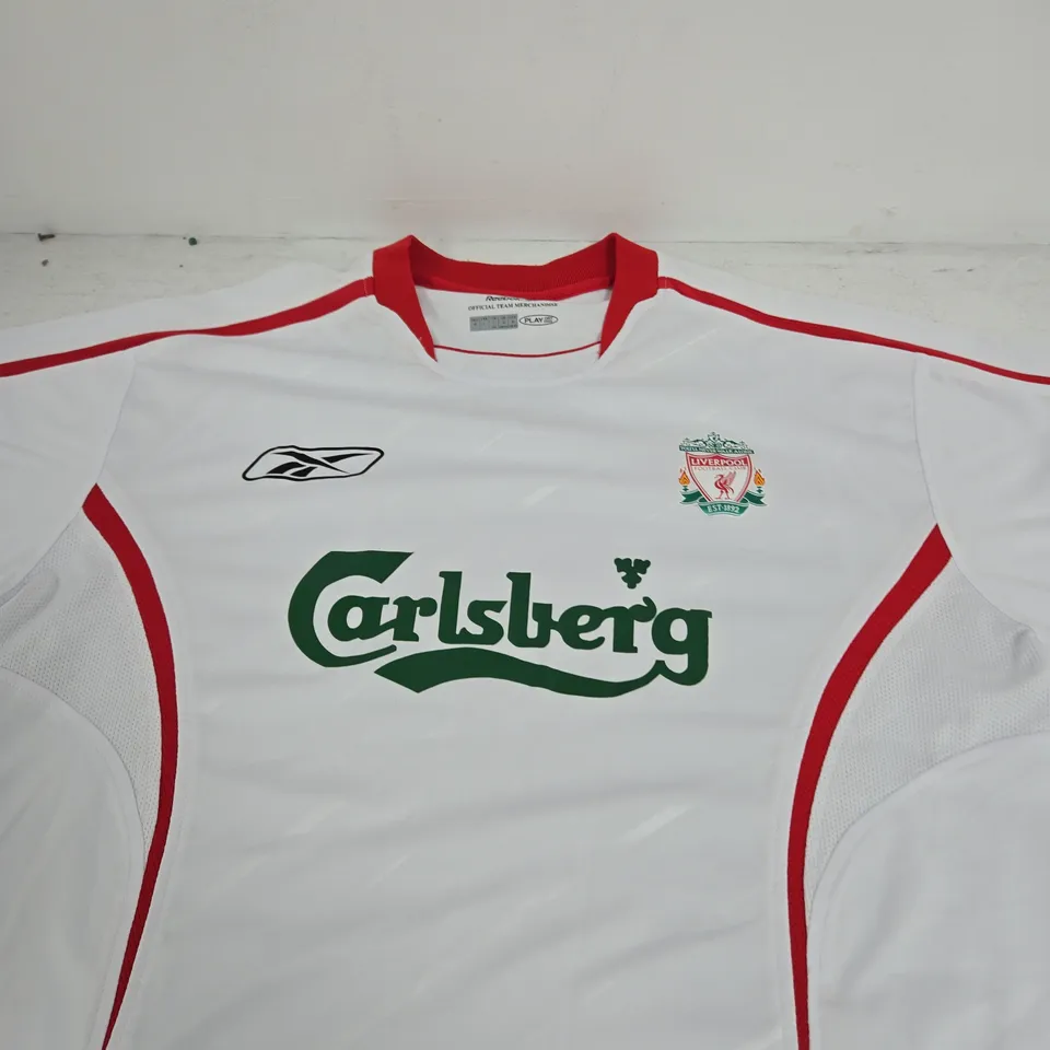 LIVERPOOL FC 2005/06 AWAY SHIRT - SIZE M 