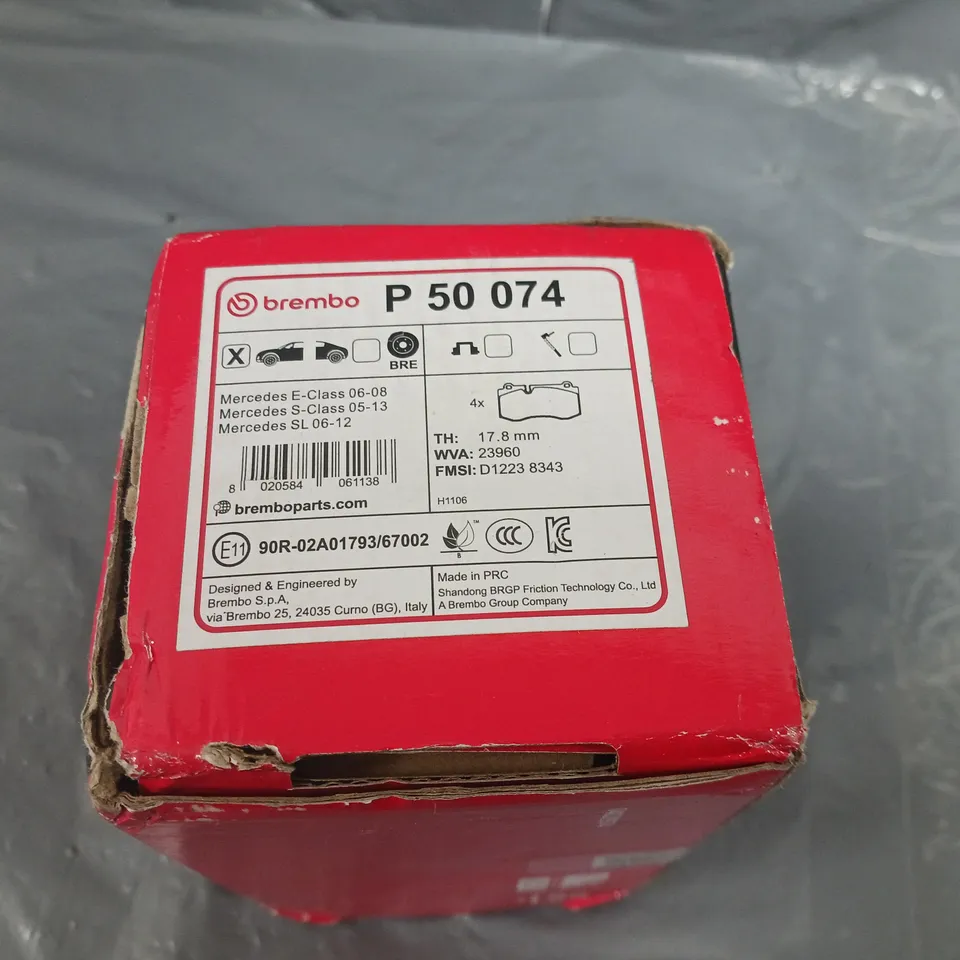BREMBO BRAKE PADS 